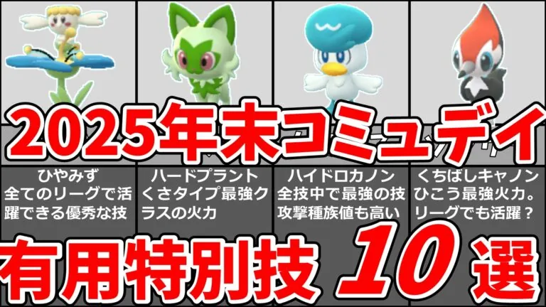2025年12月コミュニティデイ総集編サムネイル